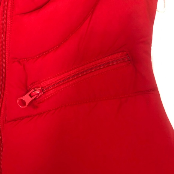 Arizona Jeans Co Red Puffer Vest - Picture 3 of 5